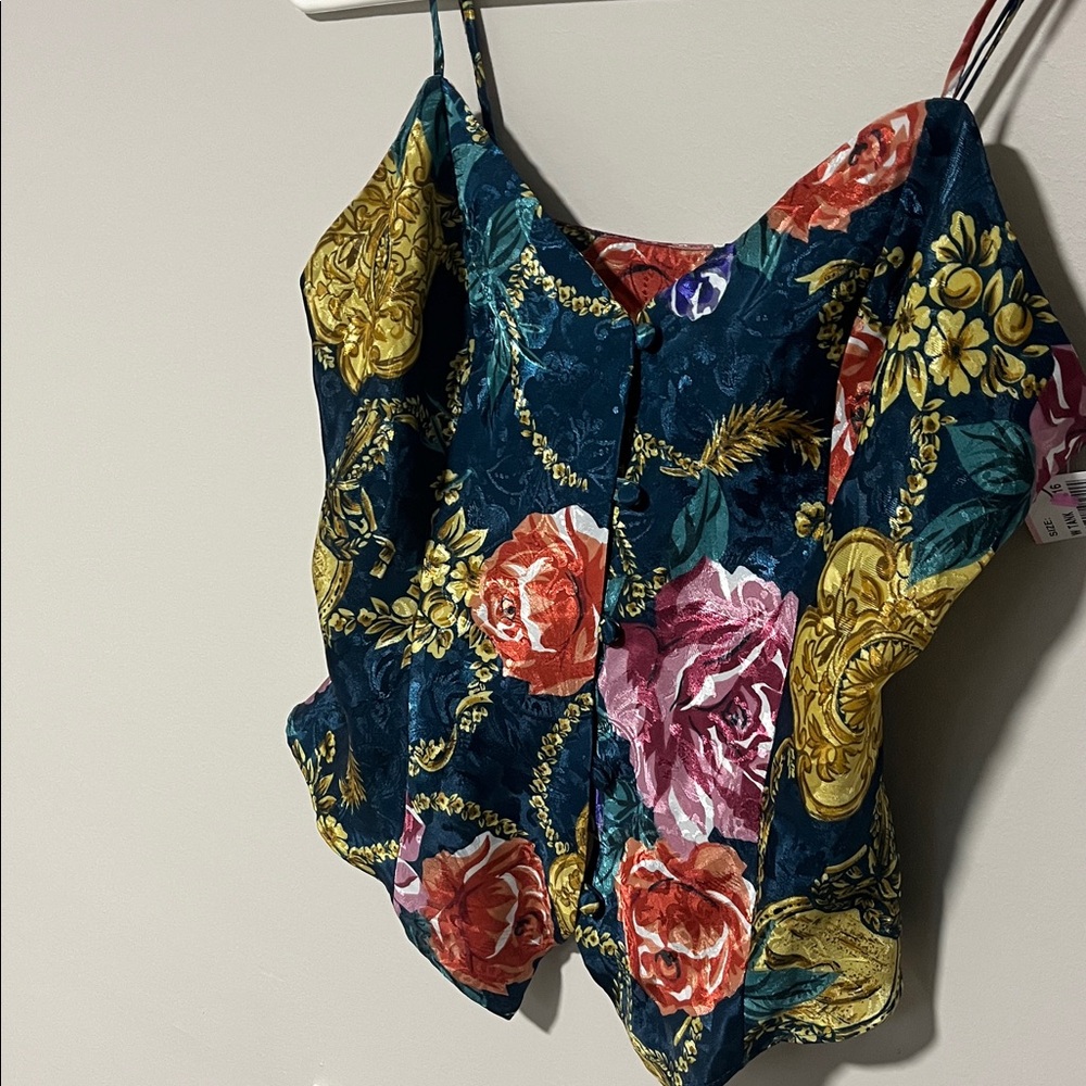 Vintage Gold Tag Victoria's Secret top